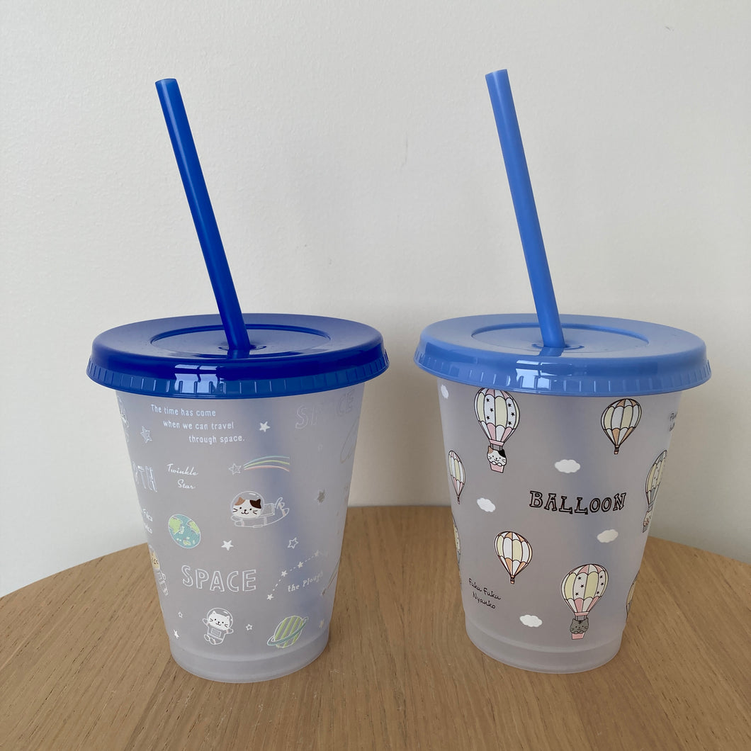 ふくふくにゃんこ カラーチェンジタンブラーセット