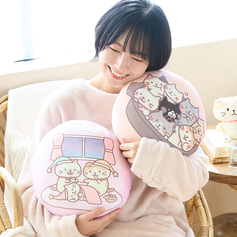 ふくふくにゃんこ SNSイラストクッション第2弾【WEB限定】 – HAPiNS