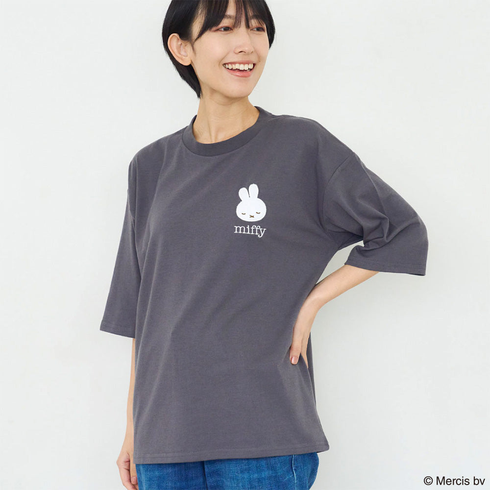 ミッフィー五分袖Tシャツ（アップリケ） – HAPiNS online shop