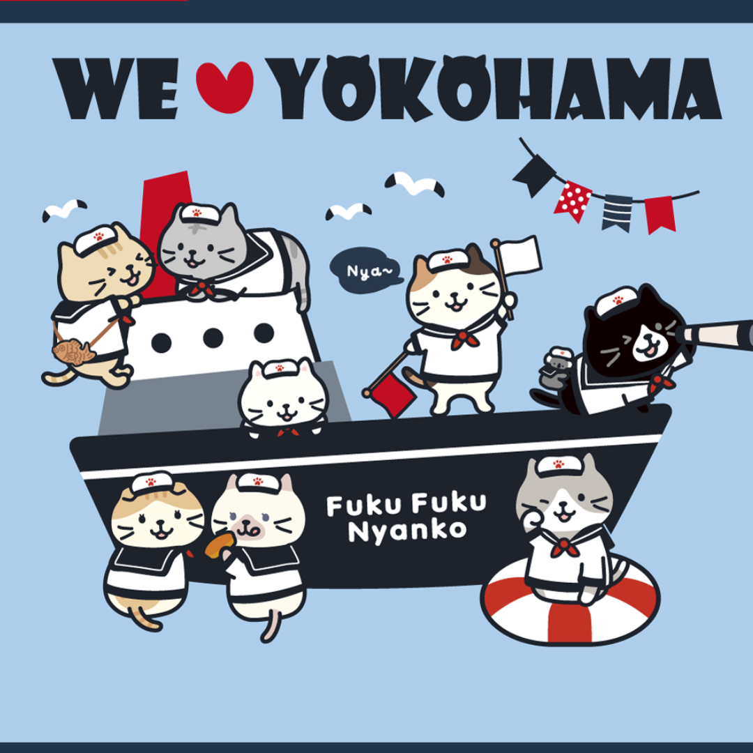 IJLカード REJECT fuku ふくふく 直筆 ふくふくにゃんこ 横浜ありがとうセット【WEB限定】 – HAPiNS online shop