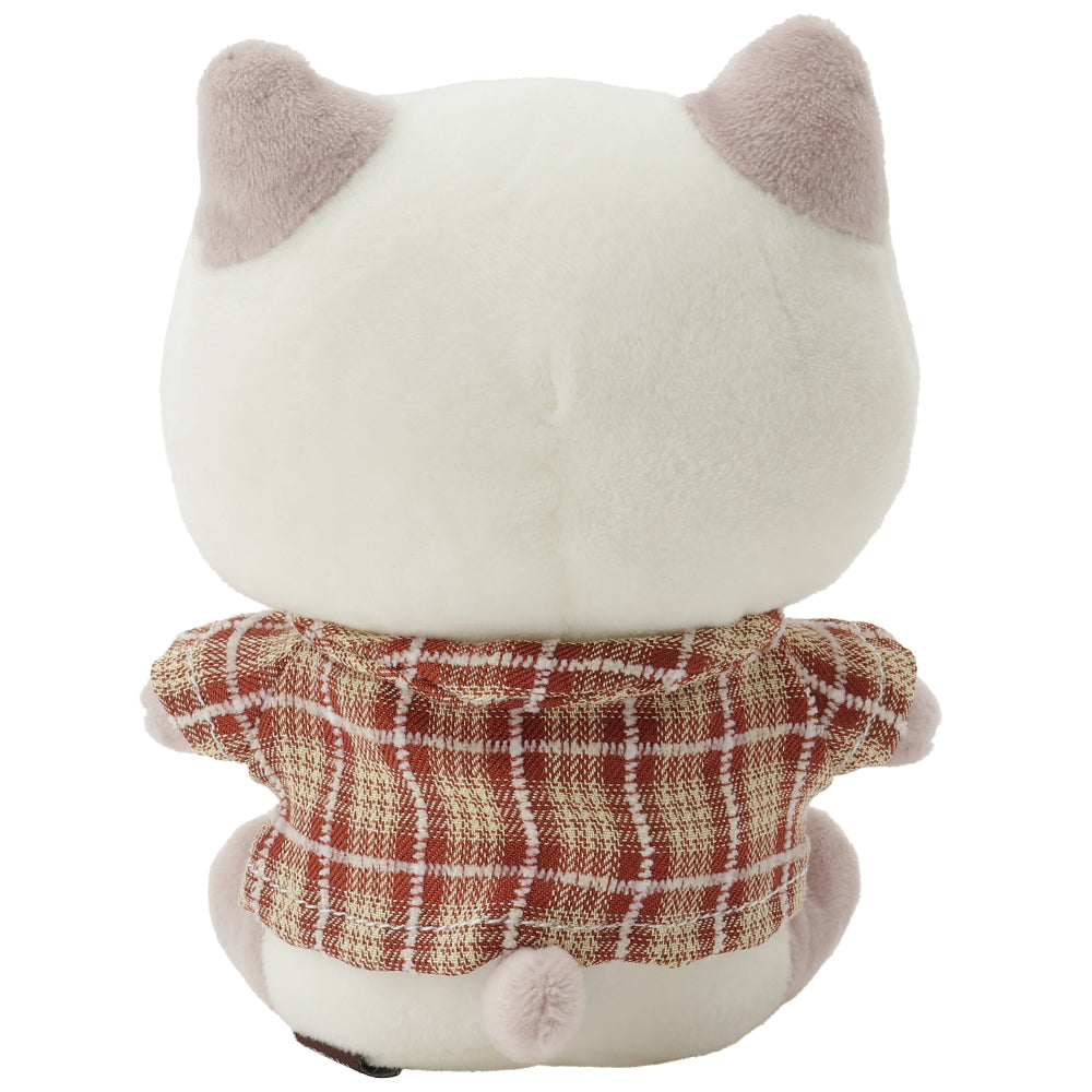 ふくふくにゃんこ 着せ替え チェックシャツ – HAPiNS online shop