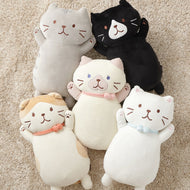 ふくふくにゃんこ ミニもっちり抱きぐるみ