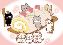  【11/29(土)コロンバン原宿サロン】ふくふくにゃんこ ティーパーティーチケット
