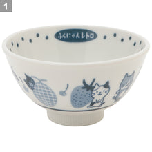  Fuku Fuku Nyankoレトロ茶碗
