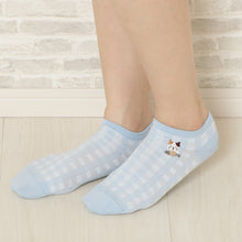  Fuku Fuku Nyankoスニーカーソックス/ギンガムチェック【3足税込1100円】
