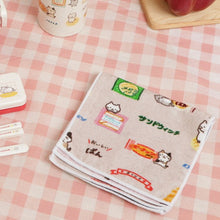  Fuku Fuku Nyankoレトロ・ブランニューハンドタオル
