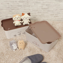  Fuku Fuku Nyankoカフェにゃんこ収納ボックス/Ｍ
