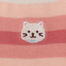 Fuku Fuku Nyanko涼感グラデーションクルーソックス【3足税込1100円】
