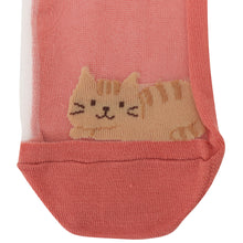  Fuku Fuku Nyankoシースルースニーカーソックス【3足税込1100円】
