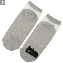  Fuku Fuku Nyankoシースルースニーカーソックス【3足税込1100円】
