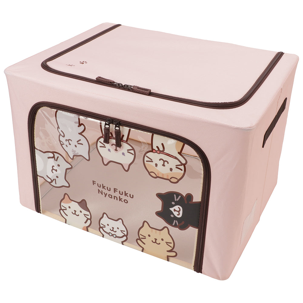 Fuku Fuku Nyanko窓付き収納BOX