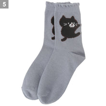  Fuku Fuku Nyanko涼感いかにゃいでクルーソックス【3足税込1100円】
