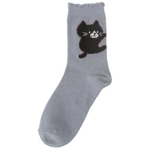  Fuku Fuku Nyanko涼感いかにゃいでクルーソックス【3足税込1100円】
