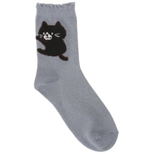  Fuku Fuku Nyanko涼感いかにゃいでクルーソックス【3足税込1100円】
