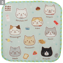  Fuku Fuku Nyankoガーゼミニタオル
