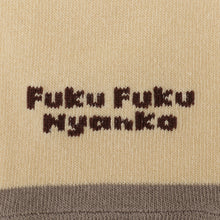  Fuku Fuku Nyanko22定番フェイスクルーソックス【3足税込1100円】
