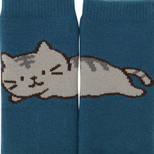  Fuku Fuku Nyanko裏起毛ソックス/ねそべり【3足税込1100円】
