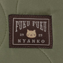  Fuku Fuku Nyanko中綿キルトロングジャケット
