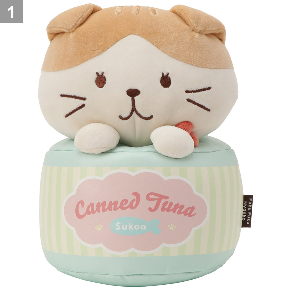 HAPiNS　ふくふくにゃんこ　ぬいぐるみ　バースデー着せ替え　3点セット ふくふくにゃんこ バースデーぬいぐるみ(スコア・シャーシャ