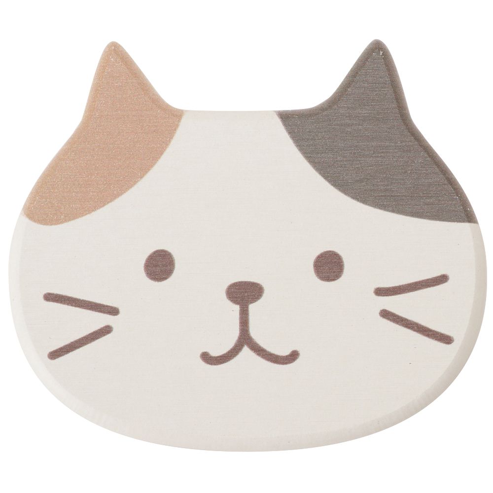 FukuFukuNyanko ダイカット珪藻土コースター