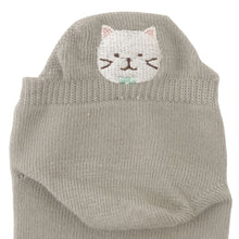  Fuku Fuku Nyanko ひょっこりスニーカーソックス（カラー）【3足税込1100円】
