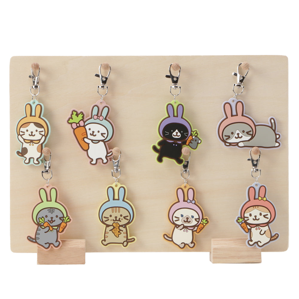 Fuku Fuku Nyankoうさぎラバーストラップ ディスプレイセット【WEB限定 