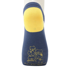  Fuku Fuku Nyanko 足裏ラバースニーカーソックス【3足税込1100円】
