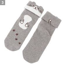  Fuku Fuku Nyanko 涼感折り返しソックス【3足税込1100円】
