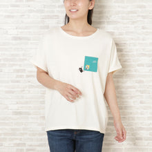 Fuku Fuku NyankoおもしろポケットTシャツ（レディース）
