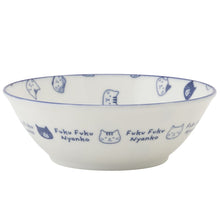  Fuku Fuku Nyanko 軽量藍染ボウル
