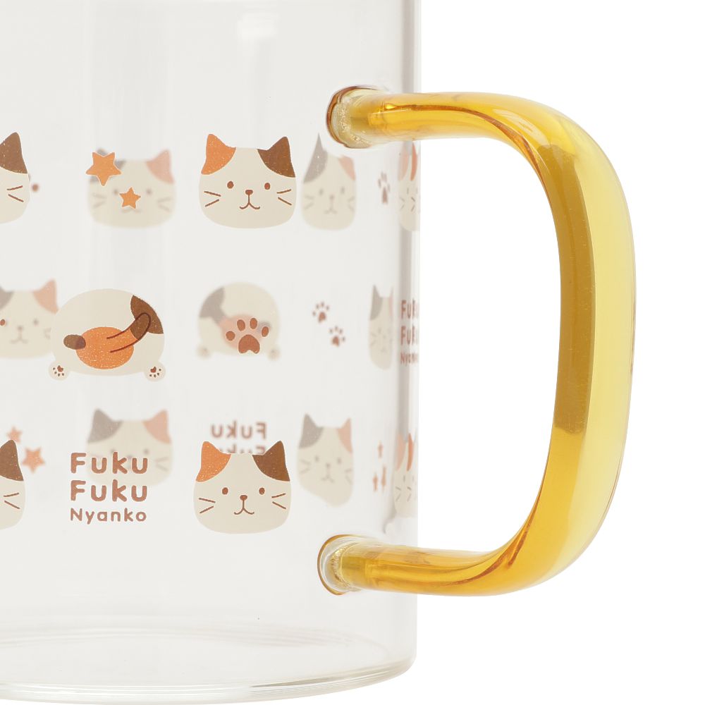 FukuFukuNyanko 耐熱2重グラス