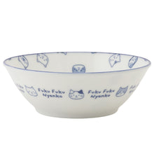  Fuku Fuku Nyanko 軽量藍染ボウル
