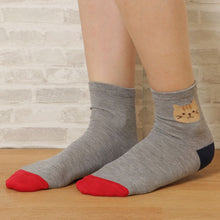  Fuku Fuku Nyanko 足裏ラバークルーソックス【3足税込1100円】
