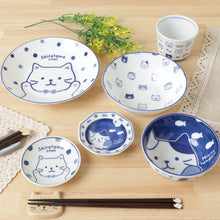  Fuku Fuku Nyanko 軽量藍染プレート
