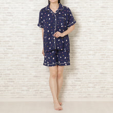  FukuFukuNyanko レーヨン半袖パジャマ

