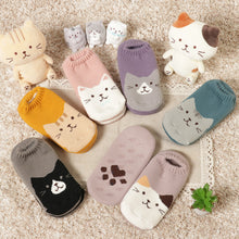  Fuku Fuku Nyanko裏起毛ショートソックス【3足税込1100円】
