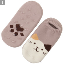  Fuku Fuku Nyanko裏起毛ショートソックス【3足税込1100円】
