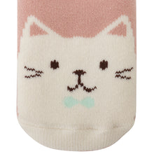  Fuku Fuku Nyanko裏起毛ショートソックス【3足税込1100円】
