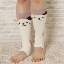  Fuku Fuku Nyanko裏起毛レッグウォーマー【3足税込1100円】
