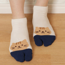  Fuku Fuku Nyanko 涼感足袋スニーカーソックス【3足税込1100円】

