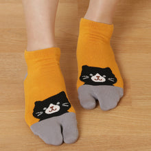  Fuku Fuku Nyanko 涼感足袋スニーカーソックス【3足税込1100円】
