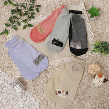  Fuku Fuku Nyankoシースルースニーカーソックス【3足税込1100円】
