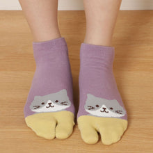  Fuku Fuku Nyanko 涼感足袋スニーカーソックス【3足税込1100円】
