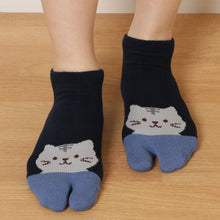 Fuku Fuku Nyanko 涼感足袋スニーカーソックス【3足税込1100円】
