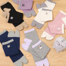 Fuku Fuku Nyanko 涼感足袋クルーソックス【3足税込1100円】
