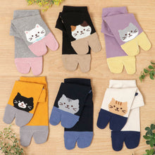 Fuku Fuku Nyanko 涼感足袋スニーカーソックス【3足税込1100円】
