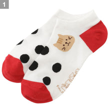  Fuku Fuku Nyanko 足裏ラバースニーカーソックス【3足税込1100円】
