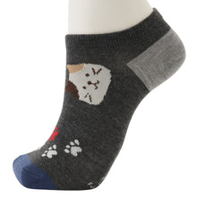  Fuku Fuku Nyanko 足裏ラバースニーカーソックス【3足税込1100円】
