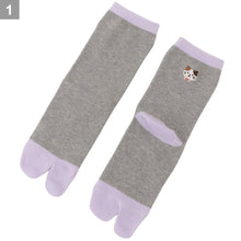  Fuku Fuku Nyanko 涼感足袋クルーソックス【3足税込1100円】
