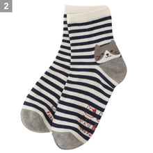  Fuku Fuku Nyanko 足裏ラバークルーソックス【3足税込1100円】
